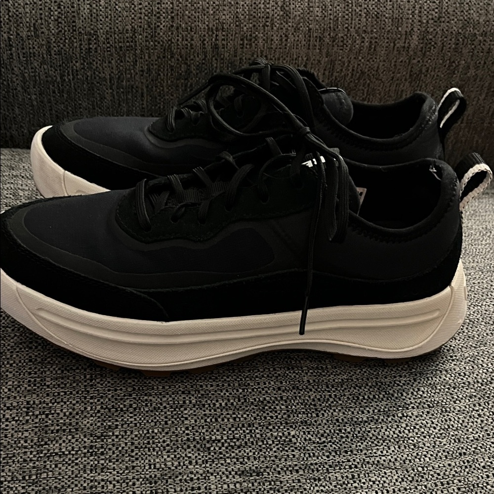 Sorel Black and White Women's Sneakers